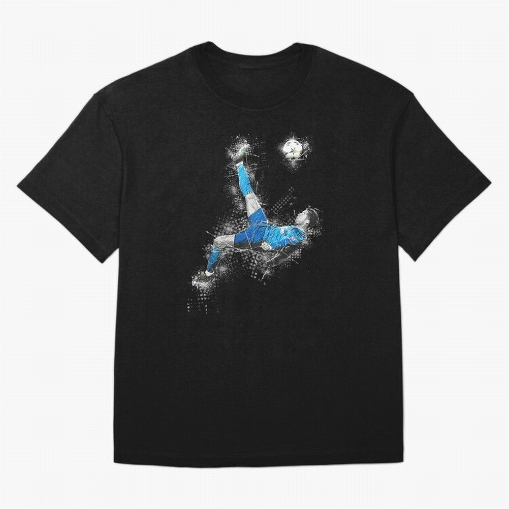 Cristiano Ronaldo Oversized T-Shirt Refresh FIFA World Cup 2026 Group Stage Spirit, with Germany, Cristiano Ronaldo, Haaland and CR7, Championship Spirit, Famous Goals, Roaring Crowds and International Football Unity; Ideal for Football Dads,