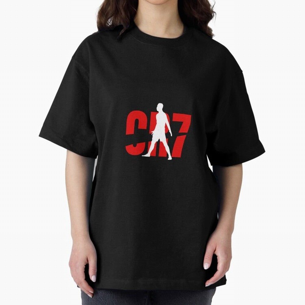 cristiano Ronaldo T-shirt Oversized T-Shirt Represent the Passion of the FIFA World Cup 2026 USA Canada Mexico Journey through Messi, CR7 and Mbappe Highlights, Portugal Pride, Retro Football Energy, Iconic Rivalries, Trophy Chase Drama and Stadium