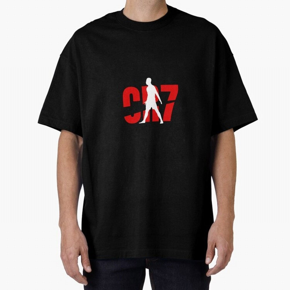 cristiano Ronaldo T-shirt Oversized T-Shirt Represent the Passion of the FIFA World Cup 2026 USA Canada Mexico Journey through Messi, CR7 and Mbappe Highlights, Portugal Pride, Retro Football Energy, Iconic Rivalries, Trophy Chase Drama and Stadium