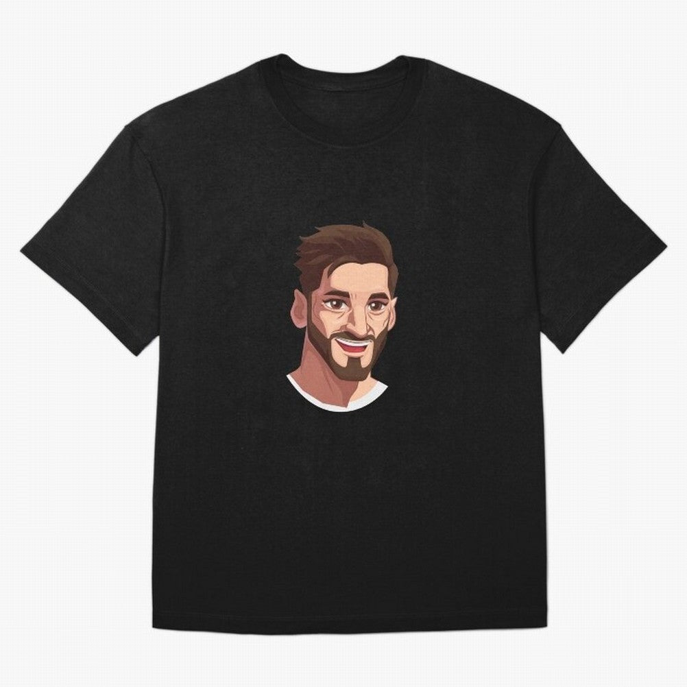 Cristiano Ronaldo Vetor Art Graphics Design Oversized T-Shirt Capture Stadium Memories from the FIFA World Cup 2026 Journey through Messi and Cristiano Ronaldo Highlights, France Pride, Match Day Excitement, Supporter Culture, Golden Goals and
