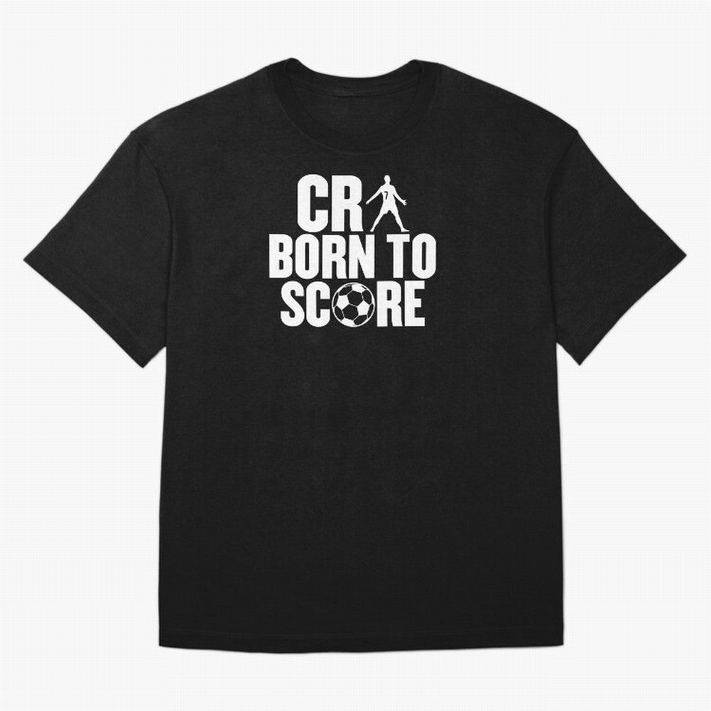 Cr7 Born To Score Oversized T-Shirt Celebrate the Next Chapter of FIFA World Cup 2026 Spirit, Made for Brazil, Portugal and Argentina, Messi, Neymar and Mbappe, Football Passion, Legendary Performances, Festival Vibes and Supporter Community; Ideal