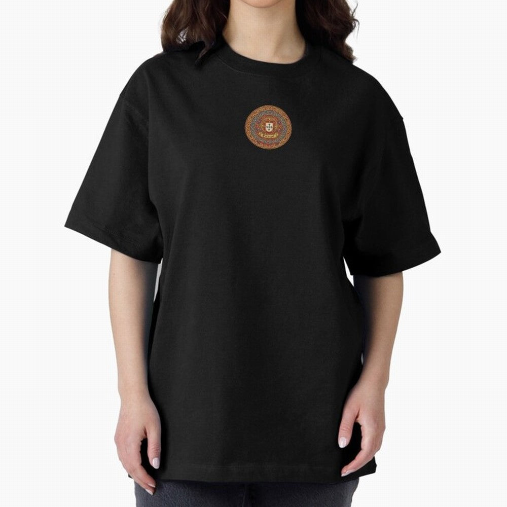 Portugal ¡ª The Navigators¡¯ Crimson Cross Oversized T-Shirt Remember FIFA World Cup 2026 Group Stage for Fans of Messi, Neymar and Mbappe and Portugal, Spain and Germany, Bringing Football History, Final Match Energy, Crowd Noise and Once in a