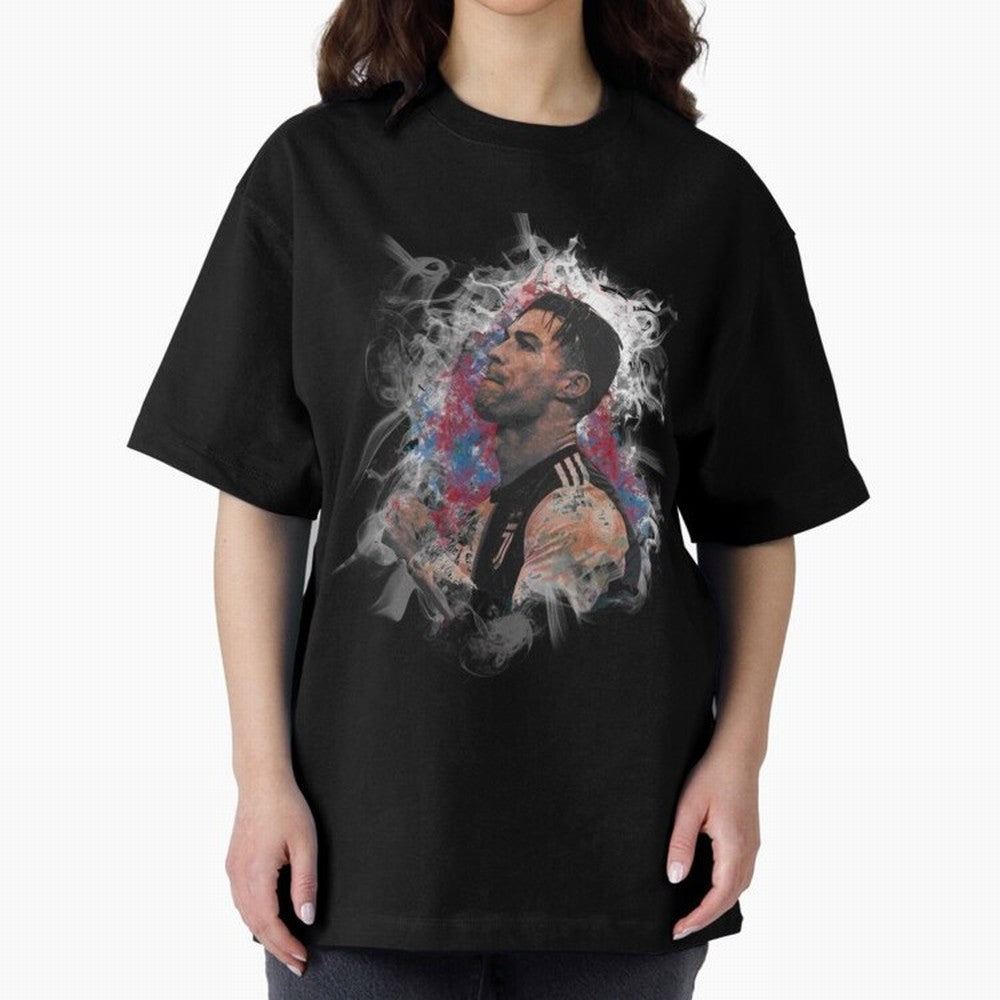 Cristiano Ronaldo pop art painting of ronaldo Oversized T-Shirt Bring Global Tournament Vibes to FIFA World Cup 2026 Group Stage for Fans of Haaland and Spain, Bringing Classic Soccer Heritage, Championship Pressure, Fan Loyalty and International