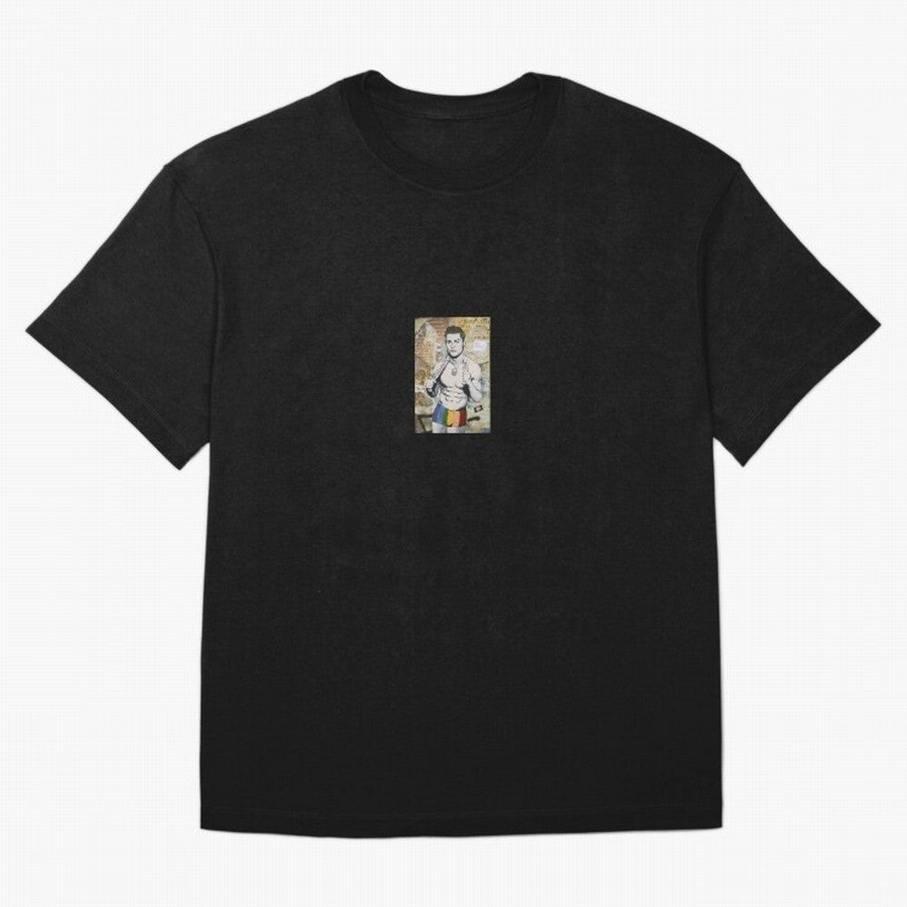 Cristiano Ronaldo LGBT graffiti Oversized T-Shirt Cheer for Global Football Passion for FIFA World Cup 2026, Connected to CR7 and Messi, Argentina, Tournament Hype, Historic Matchups, Family Viewing Parties and Global Sports Pride; Created for