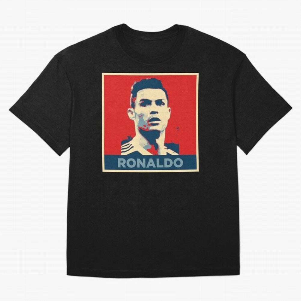 Cristiano Ronaldo Obama Style Oversized T-Shirt Discover FIFA World Cup 2026 Group Stage Spirit, Highlighting Germany, Cristiano Ronaldo, Match Day Excitement, Supporter Culture, Golden Goals and Global Football Passion; Perfect for People Who Love