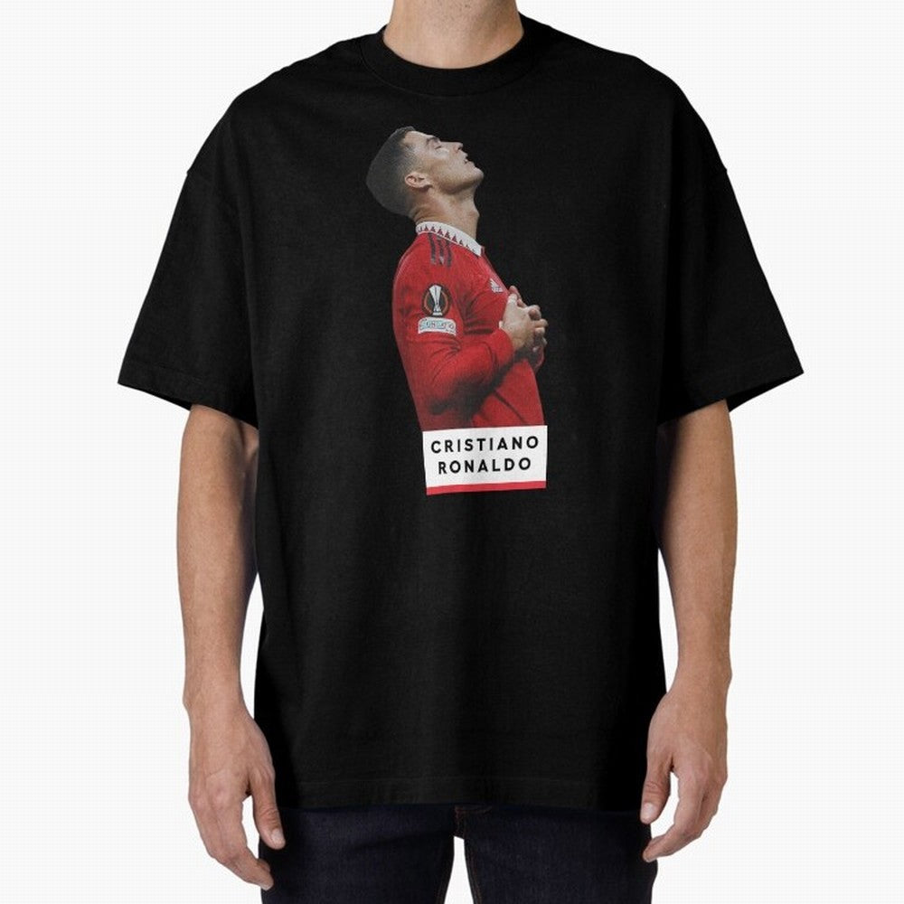 New Celebration Ronaldo Oversized T-Shirt Capture Stadium Memories from FIFA World Cup 2026 Group Stage Celebrating Messi, Neymar and Mbappe, England, France and Netherlands Energy, Champion Mindset, Group Stage Buzz, Knockout Tension and