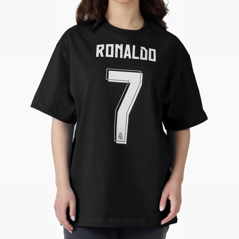 CR7, Cristiano Ronaldo, Cristiano, Ronaldo, oro, portugal, 7, number, dorsal Oversized T-Shirt Relive the FIFA World Cup 2026 USA Canada Mexico Journey through CR7 and Messi Highlights, Brazil, Portugal and Argentina Pride, Sports Nostalgia,
