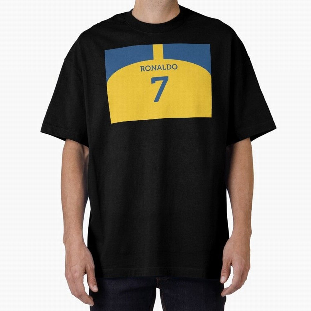 Cristiano Ronaldo Al Nassr Fc Oversized T-Shirt Enjoy FIFA World Cup 2026 Group Stage Celebrating CR7, England, France and Netherlands Energy, Global Supporter Spirit, Legendary Goals, National Colors and Tournament Celebration; Perfect for Fans,