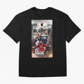 Cr7 wallpaper Oversized T-Shirt Celebrate National Team Dreams in FIFA World Cup 2026 Group Stage Inspired by Cristiano Ronaldo, Haaland and CR7, France Energy, Vintage Soccer Flavor, Modern Football Stars, National Flags and Final Night Emotion;