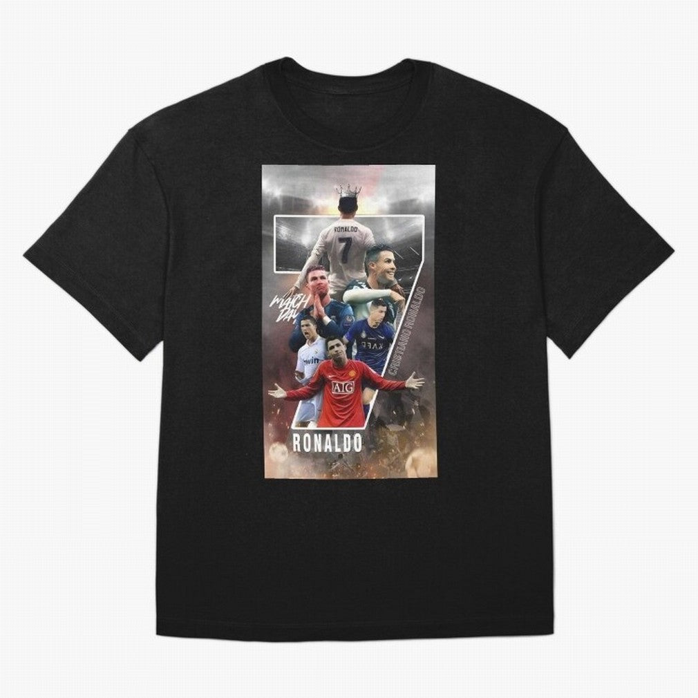 Cr7 wallpaper Oversized T-Shirt Celebrate National Team Dreams in FIFA World Cup 2026 Group Stage Inspired by Cristiano Ronaldo, Haaland and CR7, France Energy, Vintage Soccer Flavor, Modern Football Stars, National Flags and Final Night Emotion;