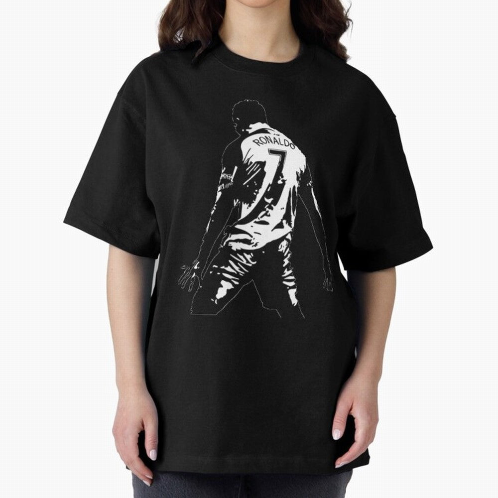 CRISTIANO RONALDO Oversized T-Shirt Relive Legendary Nights from FIFA World Cup 2026 Group Stage Connected to Messi and Cristiano Ronaldo, Netherlands Energy, Vintage Soccer Flavor, Modern Football Stars, National Flags and Final Night Emotion;