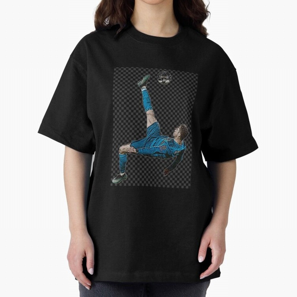 cristiano ronaldo Oversized T-Shirt Celebrate the Magic of FIFA World Cup 2026 Spirit, Made for Argentina and Brazil, Messi, Neymar and Mbappe, Retro Football Energy, Iconic Rivalries, Trophy Chase Drama and Stadium Atmosphere; Perfect for Fans,