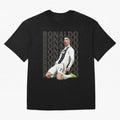 Cristiano Ronaldo | Portugal | Football | GOAT | Juventus Oversized T-Shirt Step into Global Football Passion for FIFA World Cup 2026 Group Stage, Built around Messi, CR7 and Mbappe, Brazil, Portugal and Argentina, Sports Nostalgia, International
