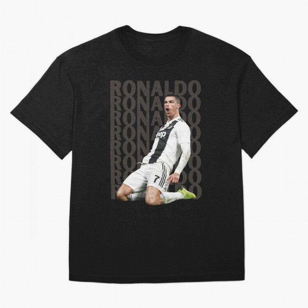 Cristiano Ronaldo | Portugal | Football | GOAT | Juventus Oversized T-Shirt Step into Global Football Passion for FIFA World Cup 2026 Group Stage, Built around Messi, CR7 and Mbappe, Brazil, Portugal and Argentina, Sports Nostalgia, International