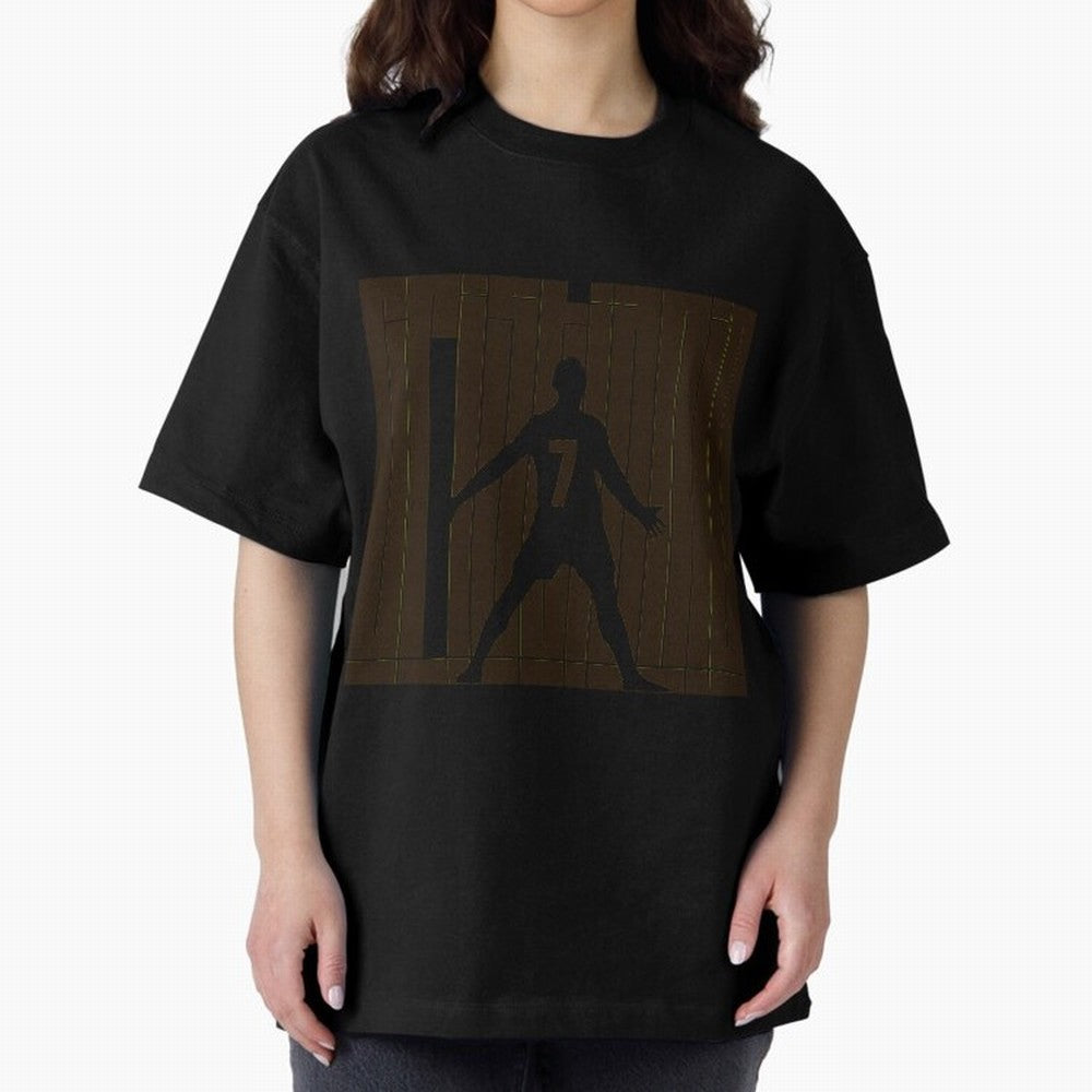CR7 Ronaldo Oversized T-Shirt Make Every Kick Count in FIFA World Cup 2026 Filled with Cristiano Ronaldo, Haaland and CR7, Brazil Energy, Fan Favorite Moments, National Team Passion, Big Match Drama and Soccer History; Ideal for Fans Who Follow
