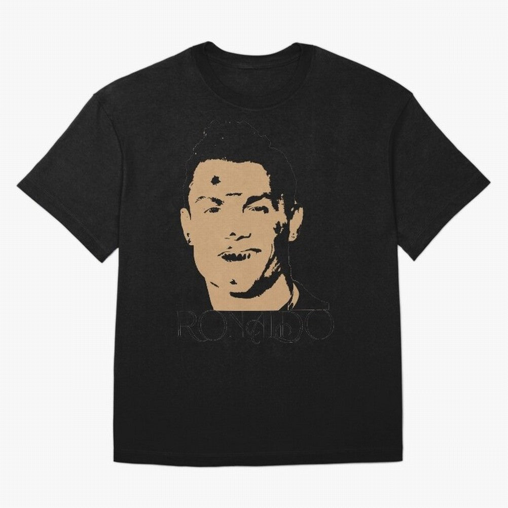 Portugal Football Captain Cristiano Ronaldo Vector Illustration Oversized T-Shirt Back Your Heroes with Match Day Hype around FIFA World Cup 2026, Neymar, Haaland and Cristiano Ronaldo, Argentina, Sports Nostalgia, International Competition, Famous