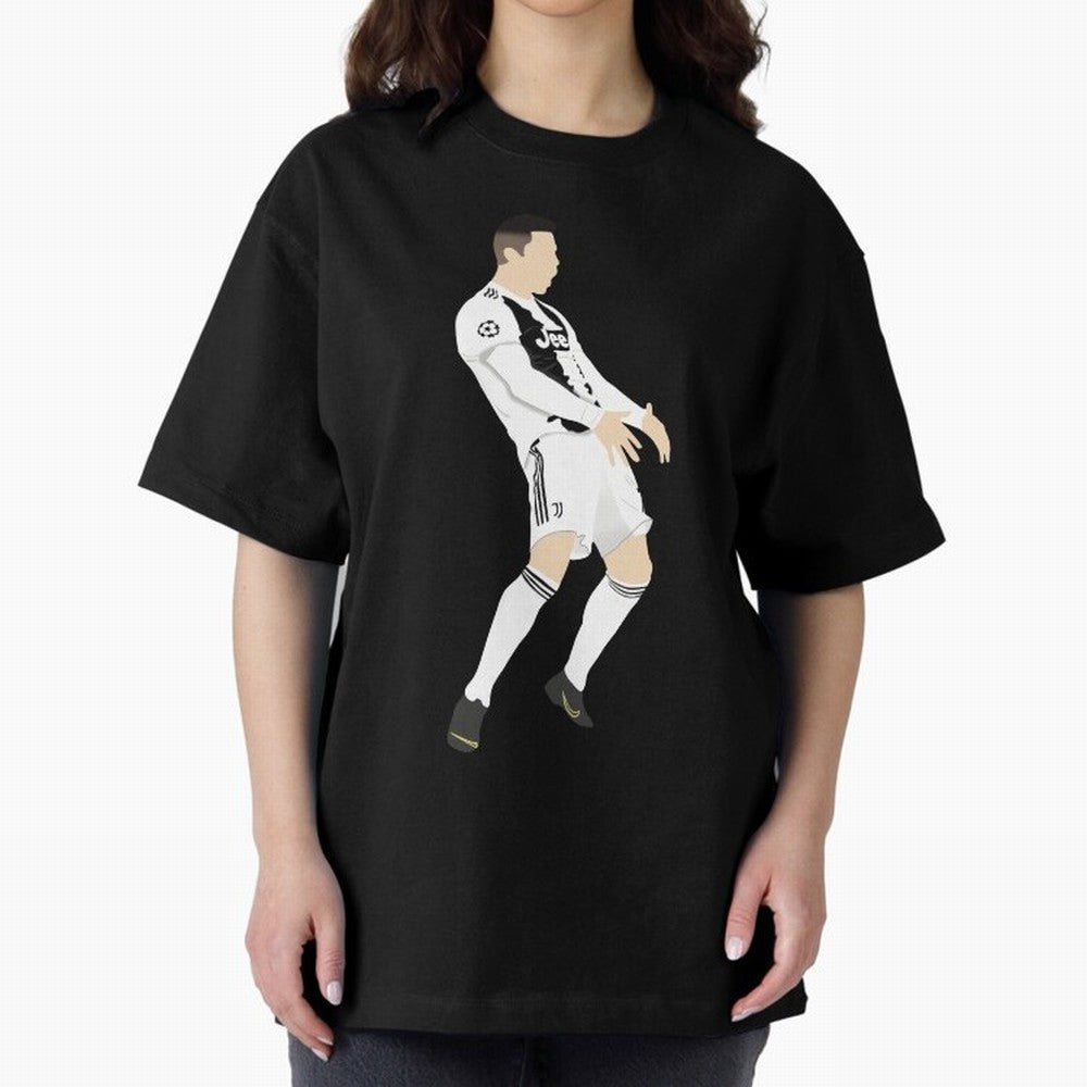 Cristiano Ronaldo Vs Atltico Oversized T-Shirt Back Your Heroes with FIFA World Cup 2026 USA Canada Mexico for Fans of Mbappe and Spain, Bringing Football Passion, Legendary Performances, Festival Vibes and Supporter Community; Made for Die Hard