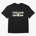 Cristiano Ronaldo Oversized T-Shirt Bring Home the FIFA World Cup 2026 Group Stage Journey through Haaland Highlights, England Pride, Retro Football Energy, Iconic Rivalries, Trophy Chase Drama and Stadium Atmosphere; Built for Supporters Chasing
