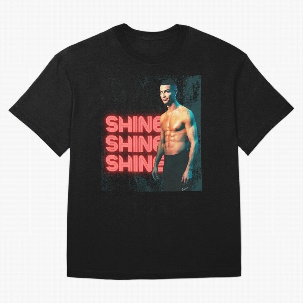 Cristiano Ronaldo Shine Oversized T-Shirt Follow Every Goal of the FIFA World Cup 2026 Journey through Messi and Cristiano Ronaldo Highlights, England and Germany Pride, Champion Mindset, Group Stage Buzz, Knockout Tension and Passionate Fan