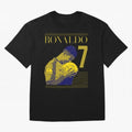 Cristiano Ronaldo Its Yellow Oversized T-Shirt Honor the Football Icons of FIFA World Cup 2026 USA Canada Mexico Spirit, Celebrating Germany, Messi, Neymar and Mbappe, Stadium Memories, Football Loyalty, International Chants and Championship