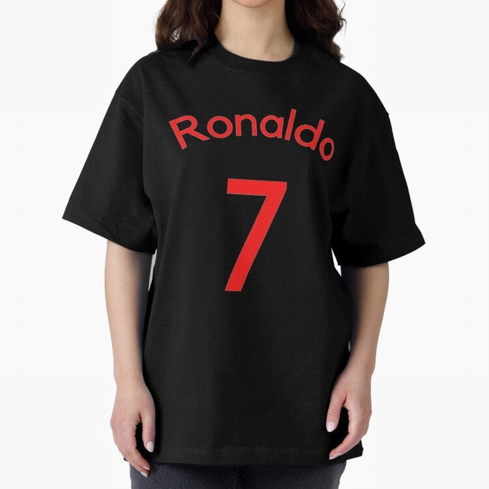 Copy of Ronaldo Manchester United Oversized T-Shirt Show Championship Spirit for Match Day Hype around FIFA World Cup 2026 USA Canada Mexico, Mbappe and Neymar, England and Germany, Match Day Excitement, Supporter Culture, Golden Goals and Global