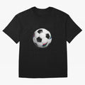 Kick Power Football Design | Classic Soccer Ball Sports Artwork Oversized T-Shirt Show Your Tournament Heart for FIFA World Cup 2026 Group Stage Spirit, with England and Germany, Messi and Cristiano Ronaldo, Classic Soccer Heritage, Championship