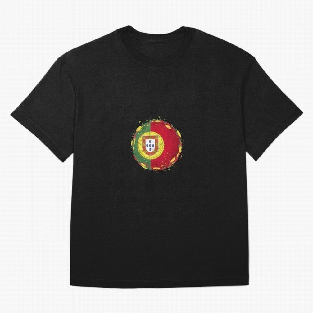 Portugal Oversized T-Shirt Feel the Trophy Chase of Match Day Hype around FIFA World Cup 2026 Group Stage, Messi, Neymar and Mbappe, Spain, Championship Spirit, Famous Goals, Roaring Crowds and International Football Unity; Ideal for Fans Who