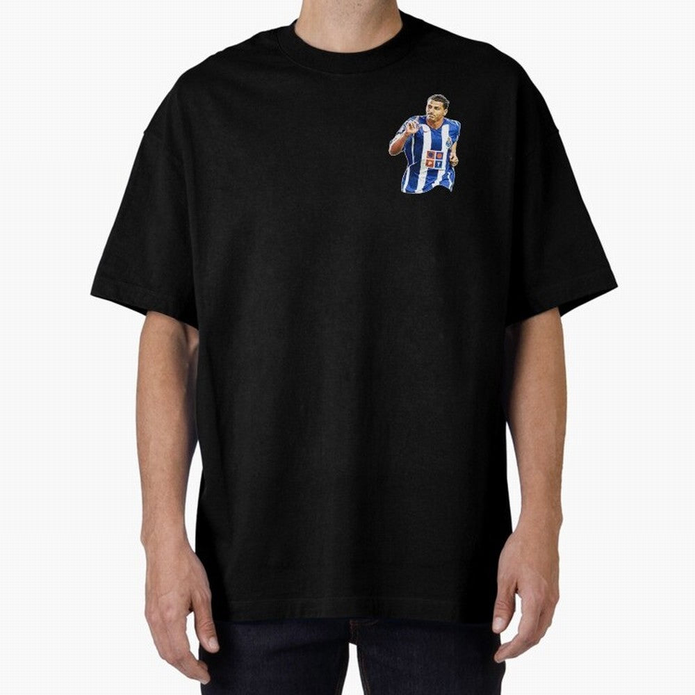 Quaresma Oversized T-Shirt Show Love for Legendary Goals in FIFA World Cup 2026 USA Canada Mexico for Fans of Cristiano Ronaldo and Argentina, France and Brazil, Bringing Retro Football Energy, Iconic Rivalries, Trophy Chase Drama and Stadium