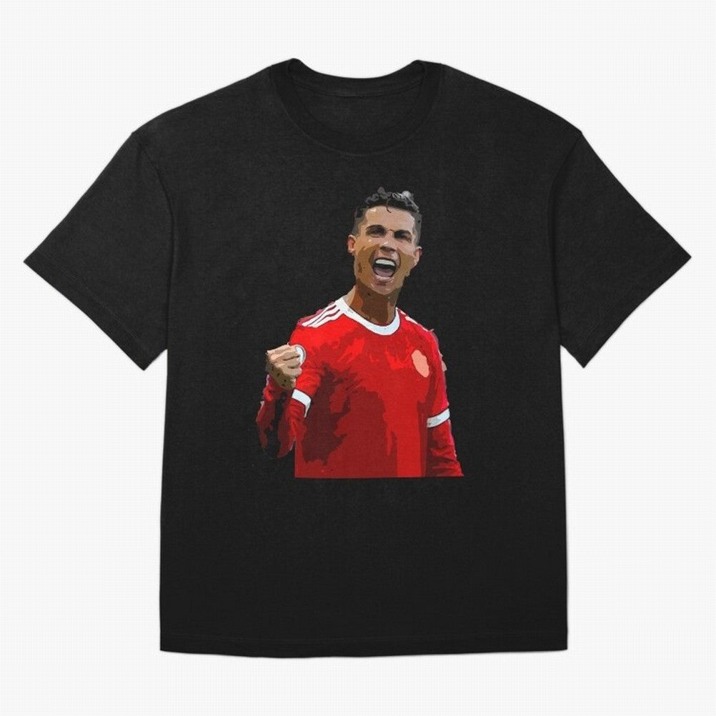 Cristiano Ronaldo Oversized T-Shirt Relive FIFA World Cup 2026 Centered on CR7 and Messi, Spain Energy, Vintage Soccer Flavor, Modern Football Stars, National Flags and Final Night Emotion; Built for Supporters Chasing Trophy Dreams, Final Match