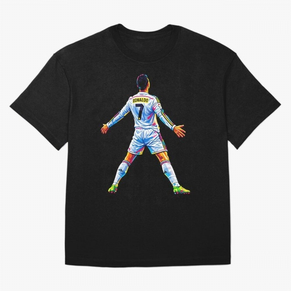 The GOAT Ronaldo Oversized T-Shirt Join the Global Buzz around Match Day Hype around FIFA World Cup 2026 USA Canada Mexico, Cristiano Ronaldo, Haaland and CR7, England, France and Netherlands, Stadium Chants, National Pride, Trophy Dreams and