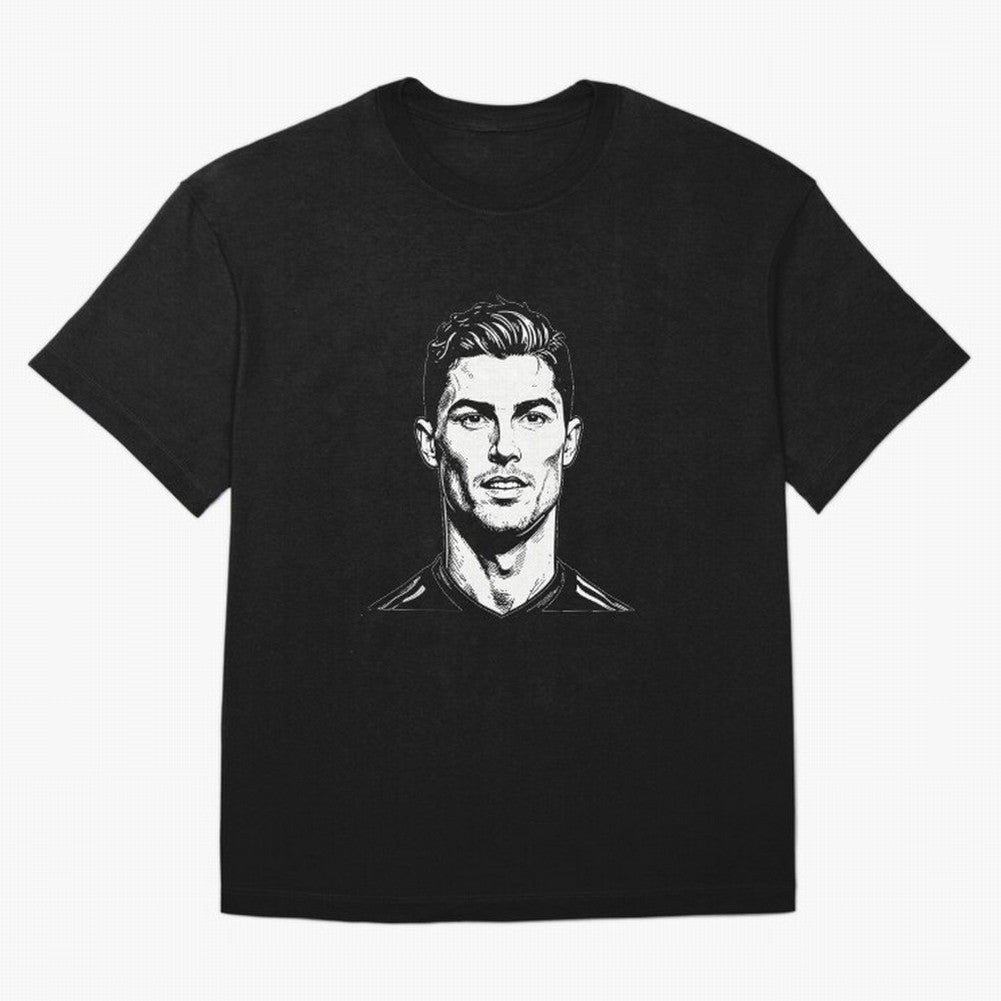 Cristiano Ronaldo Oversized T-Shirt Celebrate Fan Favorites in FIFA World Cup 2026 Group Stage for Fans of Cristiano Ronaldo and Argentina and Brazil, Bringing Stadium Chants, National Pride, Trophy Dreams and Unforgettable Football Memories; Made