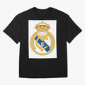 Real Madrid Gold Oversized T-Shirt Keep Football History Alive during Global Football Passion for FIFA World Cup 2026, Built around Cristiano Ronaldo, France, Football Passion, Legendary Performances, Festival Vibes and Supporter Community; Perfect