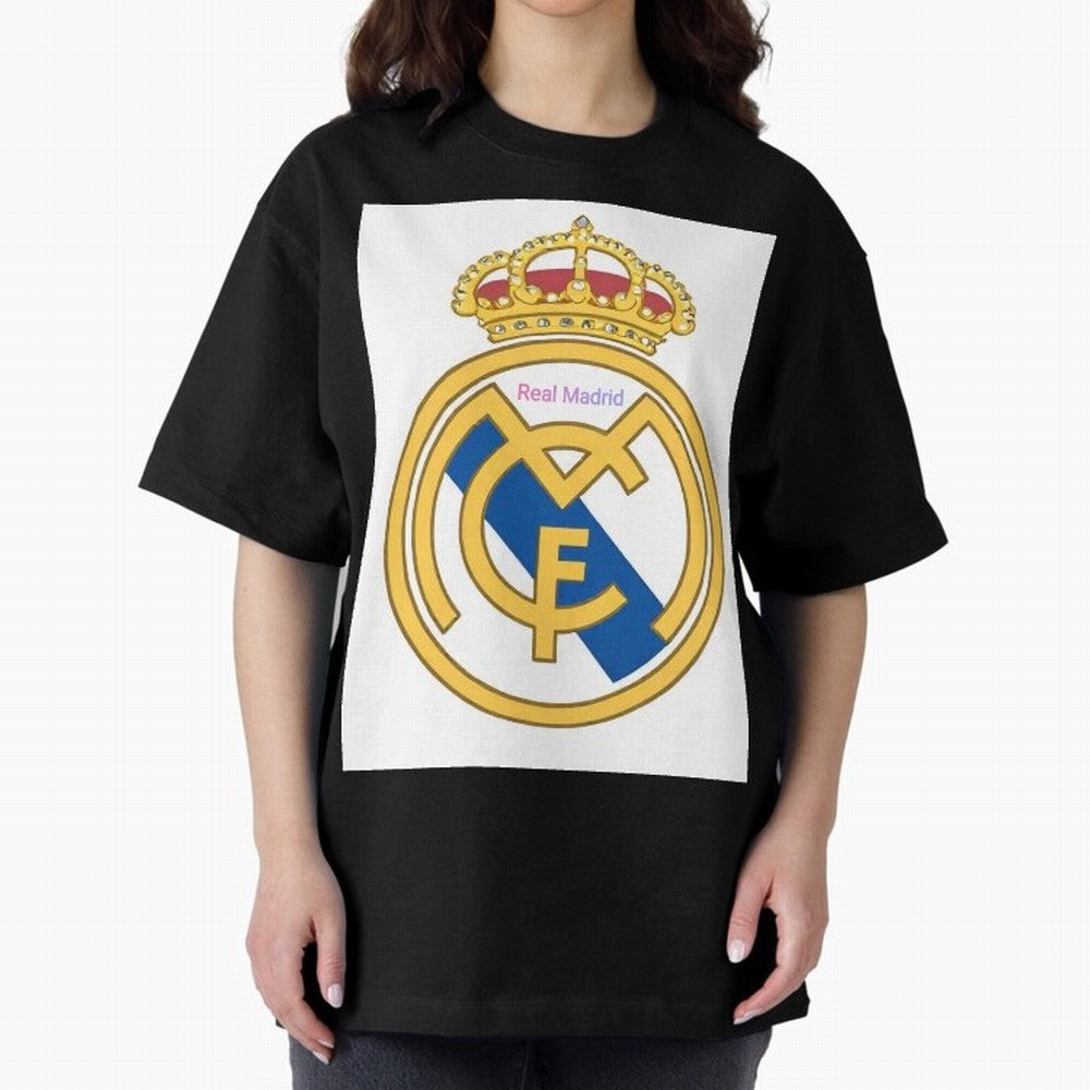 Real Madrid Gold Oversized T-Shirt Keep Football History Alive during Global Football Passion for FIFA World Cup 2026, Built around Cristiano Ronaldo, France, Football Passion, Legendary Performances, Festival Vibes and Supporter Community; Perfect