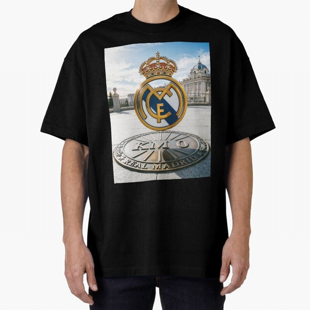 Madrid Futbol km0 Oversized T-Shirt Carry the Colors and Pride of FIFA World Cup 2026 Group Stage for Fans of Mbappe and Neymar and Netherlands, Bringing Soccer Culture, Superstar Moments, National Team Dreams and Competitive Fire; Great for Watch