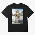 Madrid Futbol km0 Oversized T-Shirt Carry the Colors and Pride of FIFA World Cup 2026 Group Stage for Fans of Mbappe and Neymar and Netherlands, Bringing Soccer Culture, Superstar Moments, National Team Dreams and Competitive Fire; Great for Watch