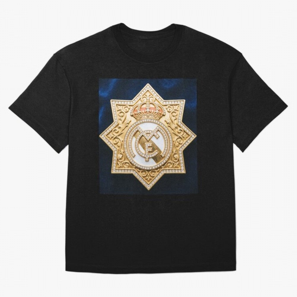 Escudo del Realma Oversized T-Shirt Honor Global Football Passion for FIFA World Cup 2026 Group Stage, Celebrating Neymar, Haaland and Cristiano Ronaldo, Portugal, Global Supporter Spirit, Legendary Goals, National Colors and Tournament