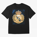 Madrid Honor y Gloria Oversized T-Shirt Join the Countdown to FIFA World Cup 2026 USA Canada Mexico for Fans of CR7 and Messi and Spain and Netherlands, Bringing Tournament Hype, Historic Matchups, Family Viewing Parties and Global Sports Pride;