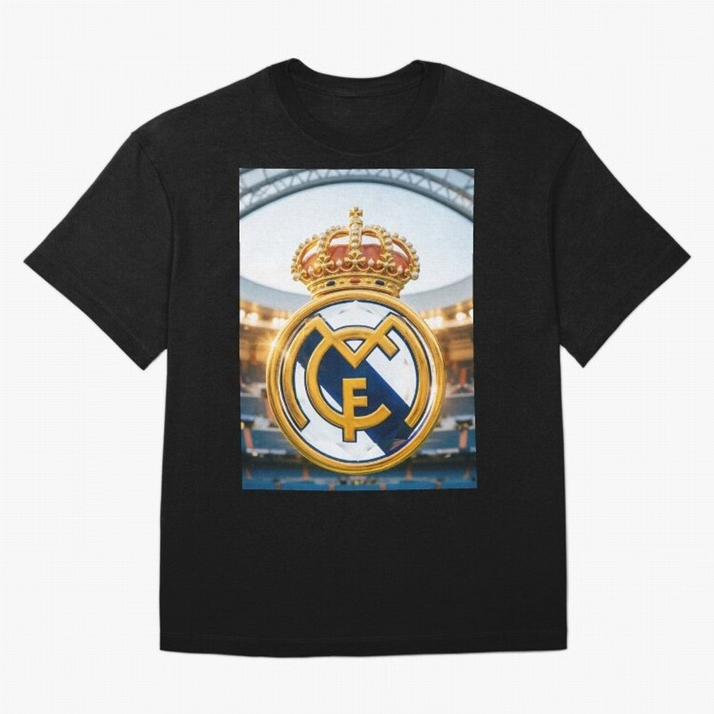 Realeza Madridista Oversized T-Shirt Bring International Match Energy to FIFA World Cup 2026 Highlighting Messi and Cristiano Ronaldo, Brazil Energy, Soccer Culture, Superstar Moments, National Team Dreams and Competitive Fire; Great for Watch