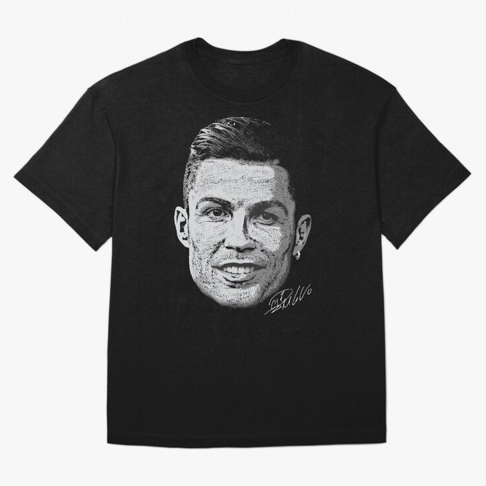 Cristiano Ronaldo Signed Oversized T-Shirt Celebrate the Magic of FIFA World Cup 2026 USA Canada Mexico Connected to Neymar, Haaland and Cristiano Ronaldo, Portugal, Spain and Germany Energy, Football History, Final Match Energy, Crowd Noise and