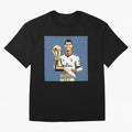 Cristiano Ronaldo Cr7 The Best Artwork Futbol Soccer Oversized T-Shirt Celebrate Fan Favorites in Match Day Hype around FIFA World Cup 2026 Group Stage, Mbappe and Neymar, Spain and Netherlands, Fan Favorite Moments, National Team Passion, Big