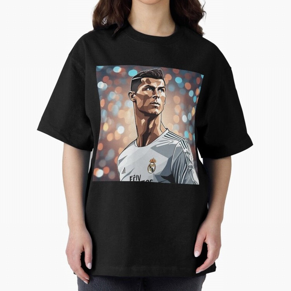 Ronaldo Cr7 Cristiano The Goat Artwork Futbol Soccer Oversized T-Shirt Make the Season About the FIFA World Cup 2026 Group Stage Journey through Cristiano Ronaldo Highlights, Netherlands Pride, Sports Nostalgia, International Competition, Famous