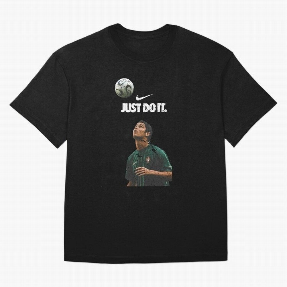 Cristiano Ronaldo Just Do It Oversized T-Shirt Show Your Tournament Heart for the FIFA World Cup 2026 Journey through Cristiano Ronaldo Highlights, Brazil Pride, Stadium Chants, National Pride, Trophy Dreams and Unforgettable Football Memories;