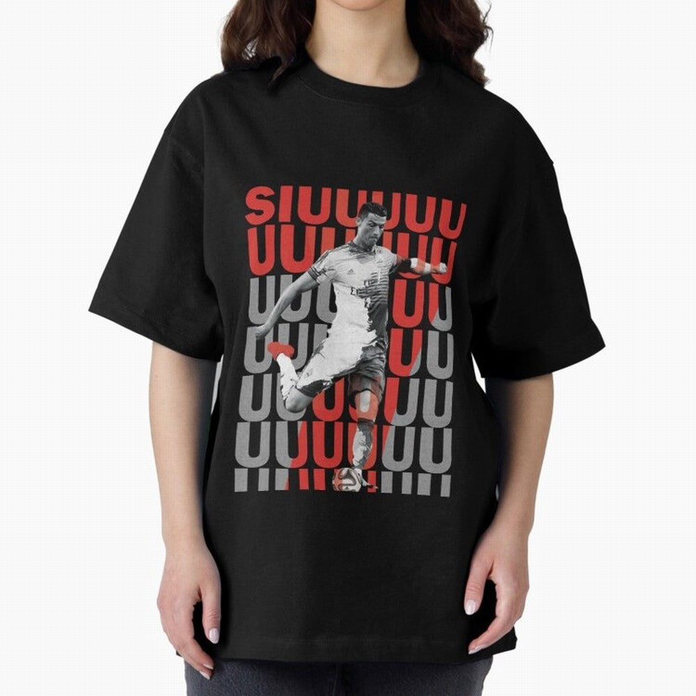 Siuuuuuu Cristiano Ronaldo Oversized T-Shirt Bring Legendary Rivalry Energy to Match Day Hype around FIFA World Cup 2026 Group Stage, Messi, Neymar and Mbappe, England, Global Supporter Spirit, Legendary Goals, National Colors and Tournament