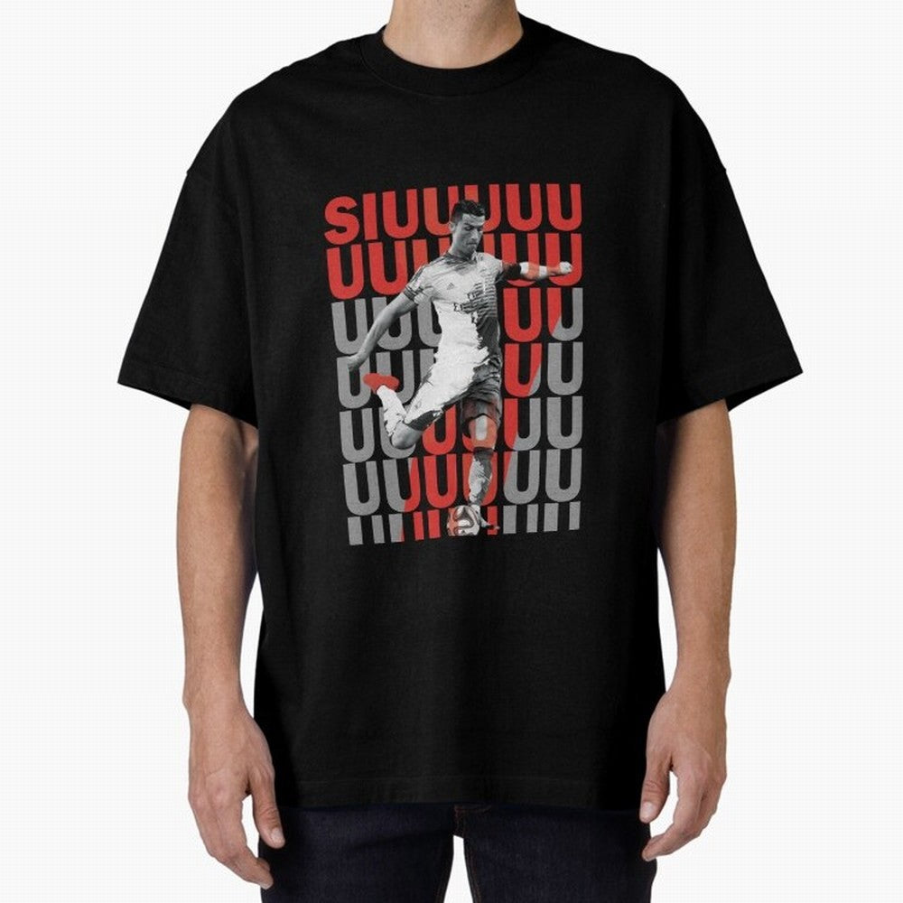 Siuuuuuu Cristiano Ronaldo Oversized T-Shirt Bring Legendary Rivalry Energy to Match Day Hype around FIFA World Cup 2026 Group Stage, Messi, Neymar and Mbappe, England, Global Supporter Spirit, Legendary Goals, National Colors and Tournament