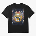 La Galaxia del Real Madrid Oversized T-Shirt Fuel Your Fan Pride for FIFA World Cup 2026 Group Stage for Fans of Haaland and Brazil, Bringing Global Supporter Spirit, Legendary Goals, National Colors and Tournament Celebration; Created for Match