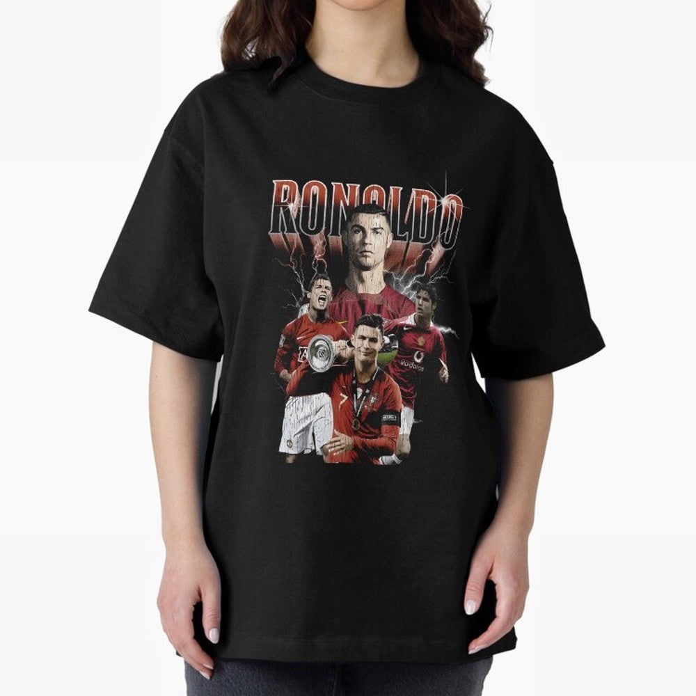 Cr7 footballer portuguese Oversized T-Shirt Join the Countdown to FIFA World Cup 2026 USA Canada Mexico Spirit, Driven by Spain and Netherlands, Messi, Champion Mindset, Group Stage Buzz, Knockout Tension and Passionate Fan Culture; Built for