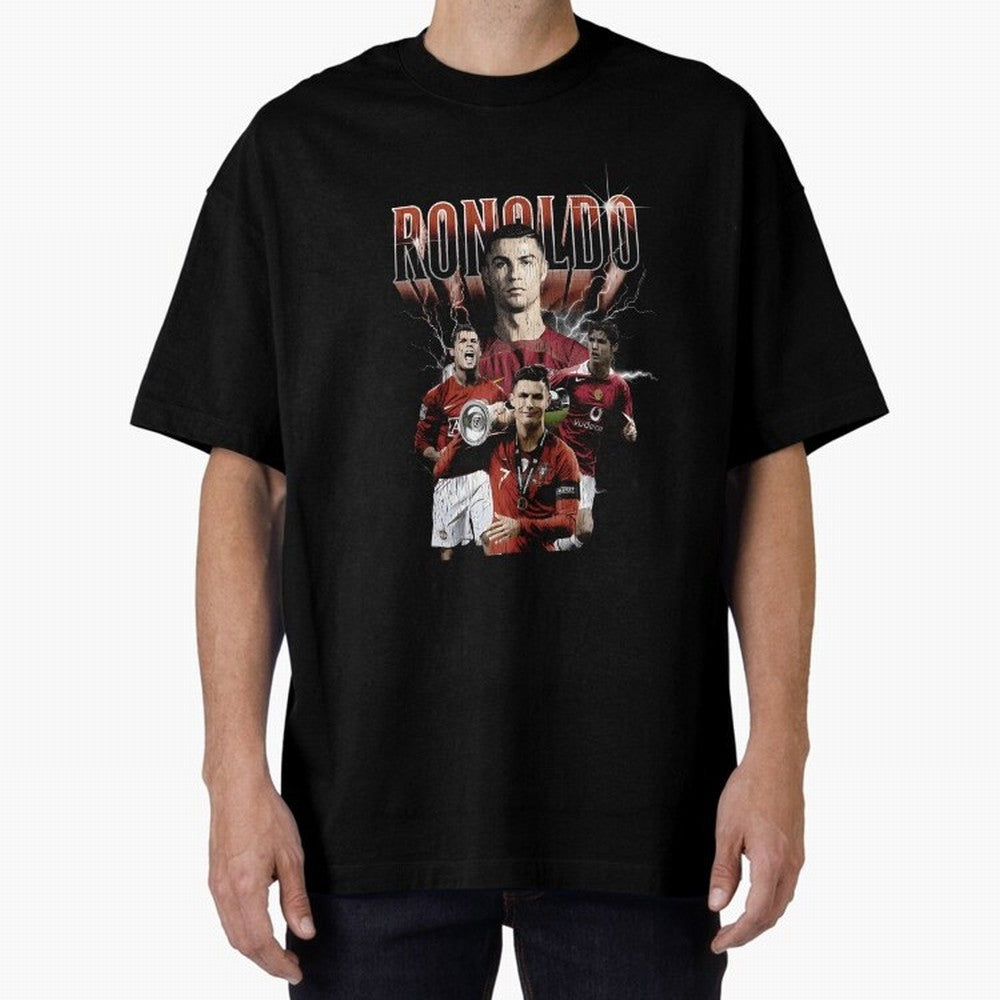 Cr7 footballer portuguese Oversized T-Shirt Join the Countdown to FIFA World Cup 2026 USA Canada Mexico Spirit, Driven by Spain and Netherlands, Messi, Champion Mindset, Group Stage Buzz, Knockout Tension and Passionate Fan Culture; Built for