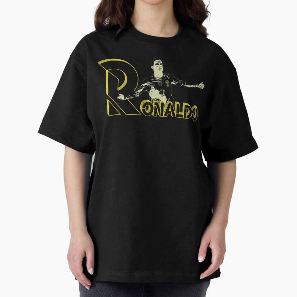 CR7 - ronaldo Oversized T-Shirt Celebrate Global Passion for FIFA World Cup 2026 Spirit, with Netherlands, Haaland and Mbappe, Goal Celebration Energy, Supporter Heritage, Football Icons and Worldwide Tournament Joy; Made for Die Hard Supporters,