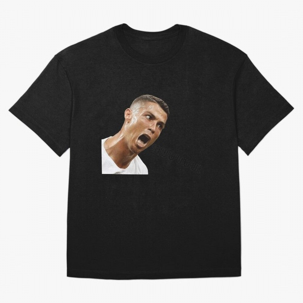 Cristiano Ronaldo Siuuu Oversized T-Shirt Stand Out with Spirit from Global Football Passion for FIFA World Cup 2026 USA Canada Mexico, Celebrating Mbappe, Netherlands, Tournament Hype, Historic Matchups, Family Viewing Parties and Global Sports