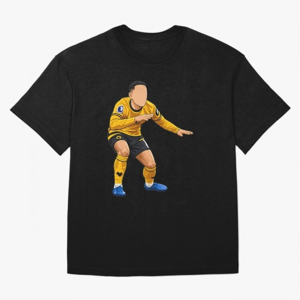 Matheus Cunha Goal Celebration Dance Oversized T-Shirt Enjoy the Biggest Football Party of FIFA World Cup 2026 Spirit, Built around Spain, CR7, Classic Soccer Heritage, Championship Pressure, Fan Loyalty and International Pride; Perfect for People